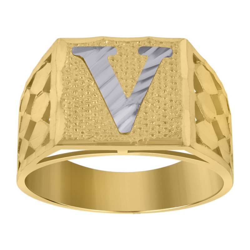 14k Yellow Gold Inspirational Wave Ring, To My Love's Highs and Low, U –  Art and Molly