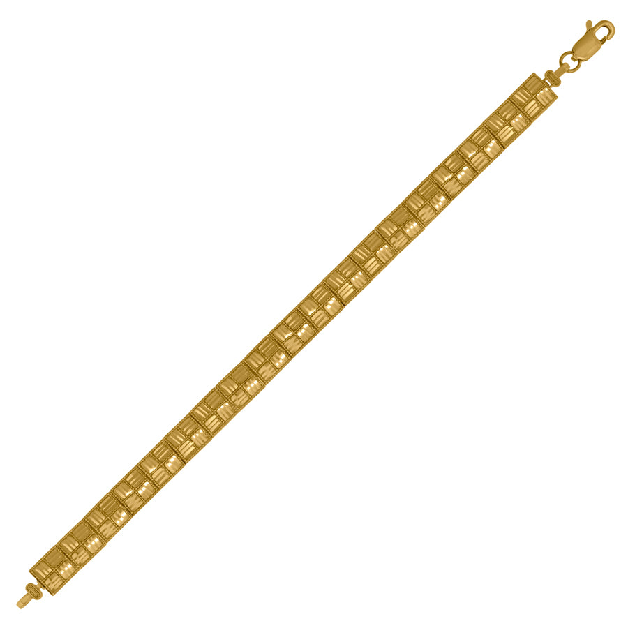 10Kt Gold 7" Bracelet