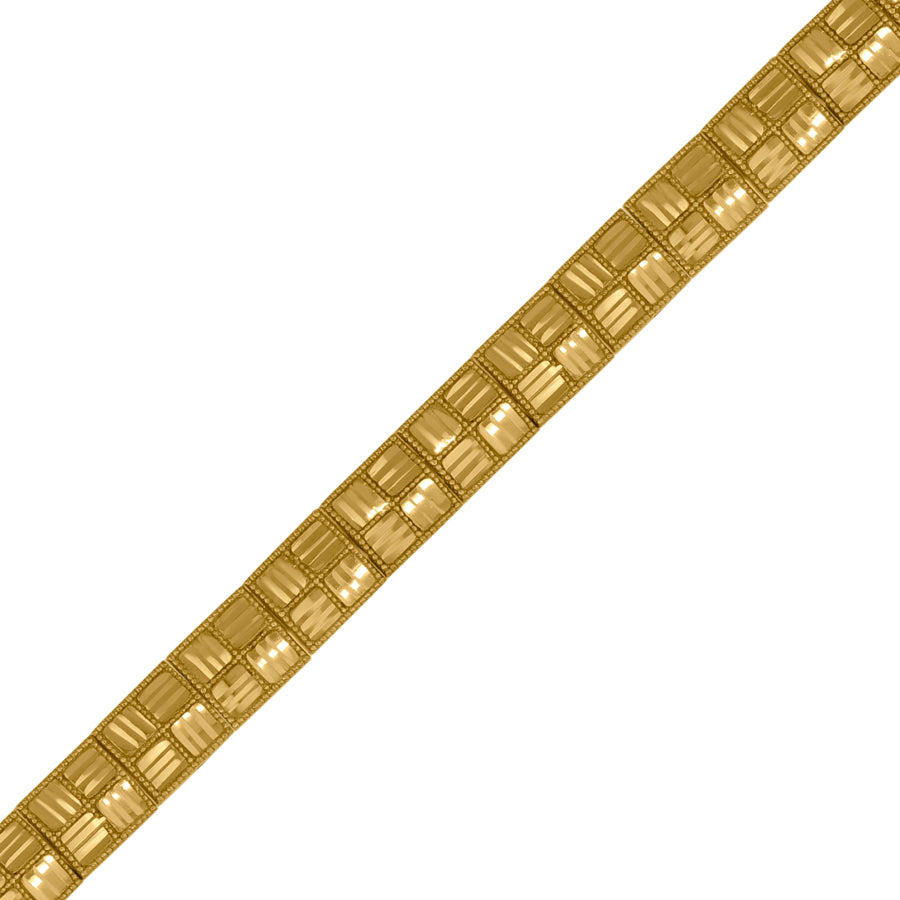 10Kt Gold 7" Bracelet