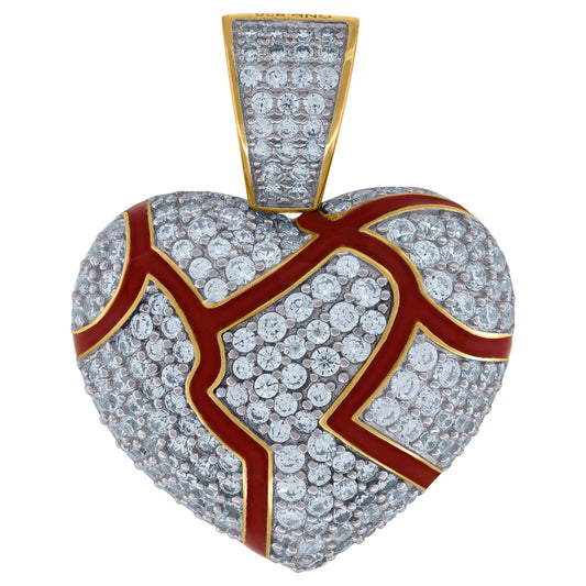 925 Sterling Silver Cz Pendant