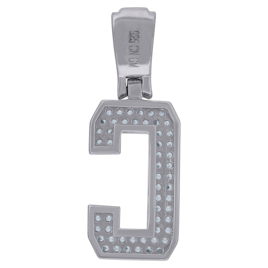 925 Sterling Silver Pendant Inital Letter "C"
