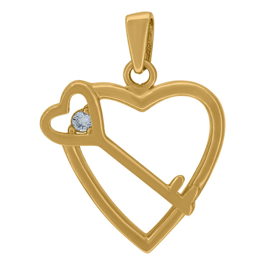 14Kt Gold Fancy Pendant