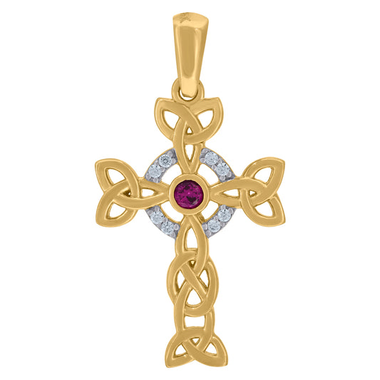 14Kt Gold Fancy Pendant