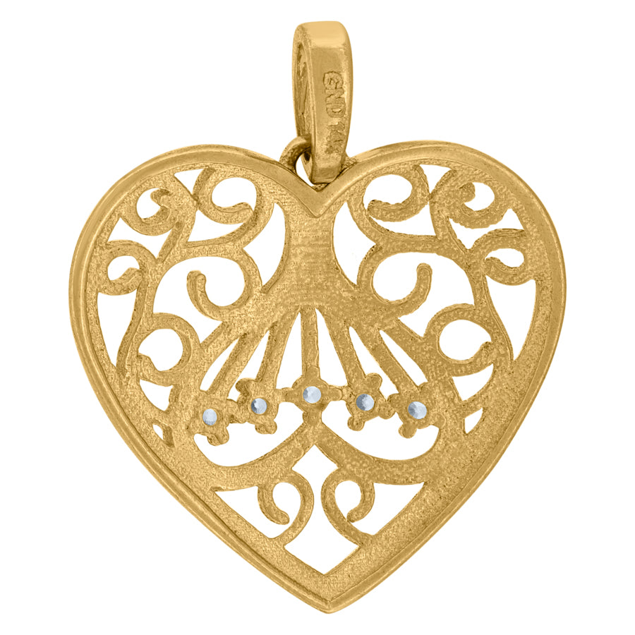 14Kt Gold Fancy Pendant