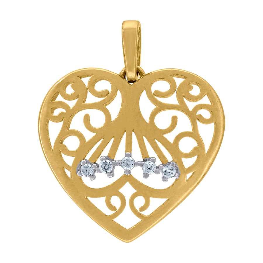 14Kt Gold Fancy Pendant
