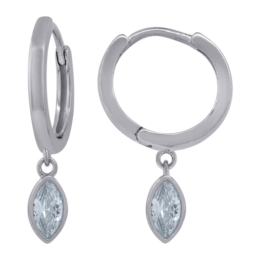 925 Sterling Silver 14Mm Earring