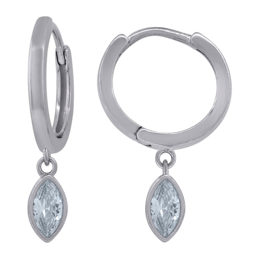 925 Sterling Silver 14Mm Earring