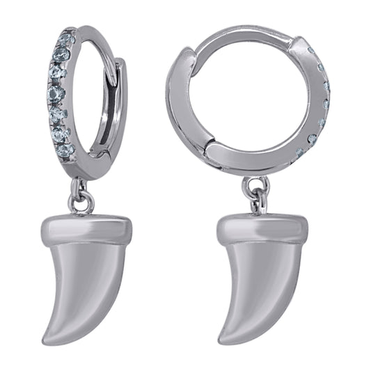 925 Sterling Silver 12Mm Earring