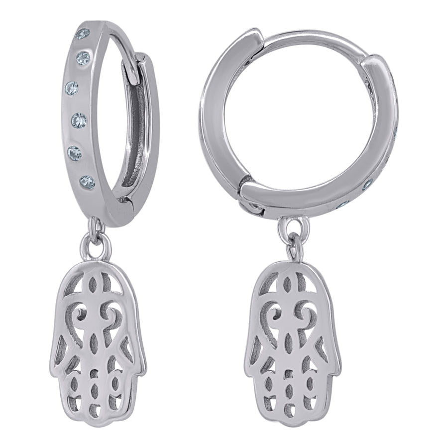 925 Sterling Silver 14Mm Earring