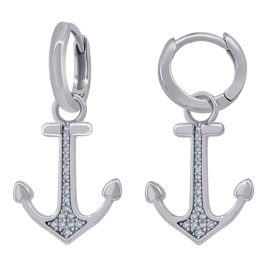 925 Sterling Silver 12Mm Earring