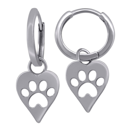 925 Sterling Silver 14mm Earring