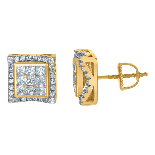 925-Cz Stud Earrings