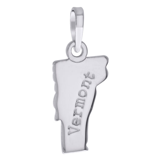 925 Sterling Silver Vermont Pendant