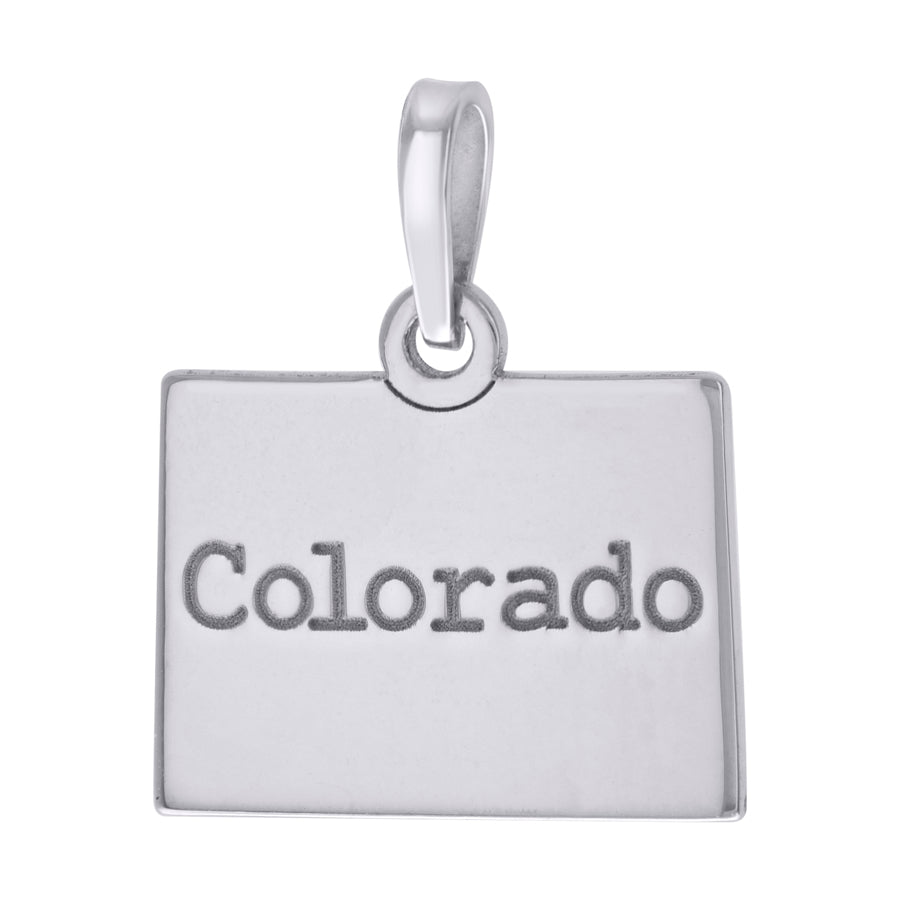 925 Sterling Silver Colorado  Pendant