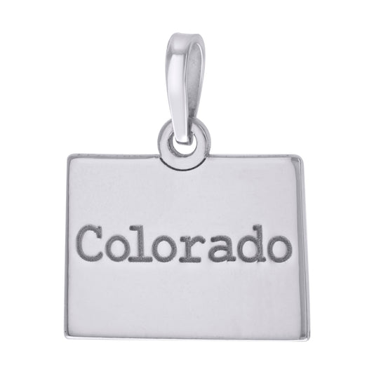 925 Sterling Silver Colorado  Pendant