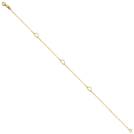 14Kt Gold Anklet