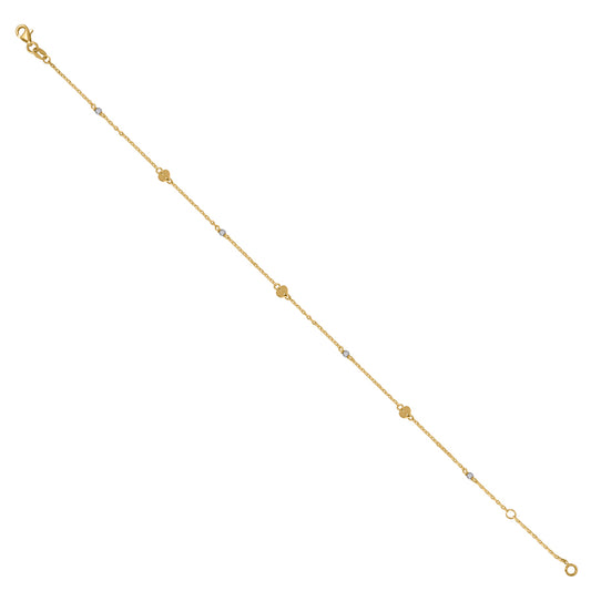 14Kt Gold Anklet