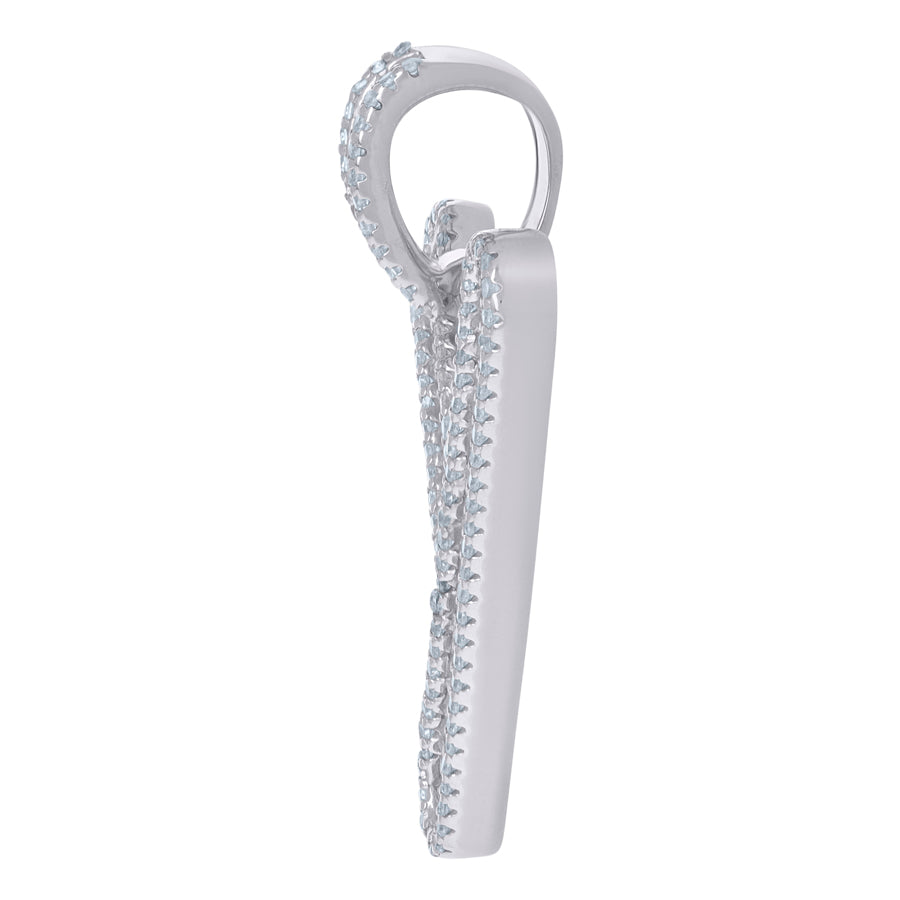 925 Sterling Silver Initial Pendant "Y"