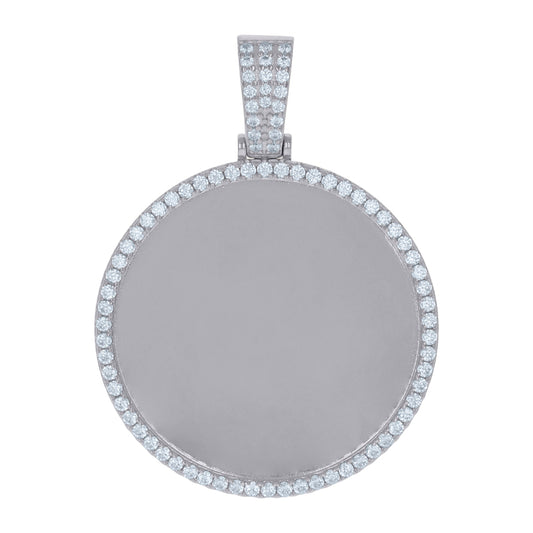 925 Sterling Silver Pendant Frame