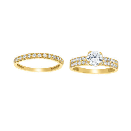10K-Gold Bridal Ring