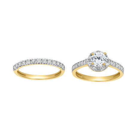 10K-Gold Bridal Ring