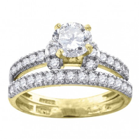 10K-Gold Bridal Ring