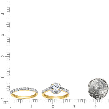 10K-Gold Bridal Ring