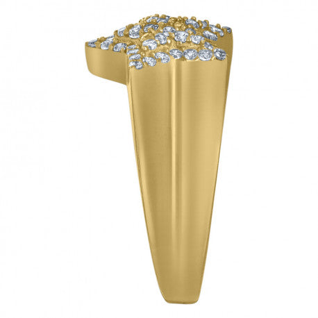 10K Gold Cz Ring