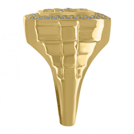 10K Gold Cz Ring