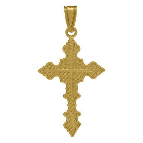 10Kt Cross Charm