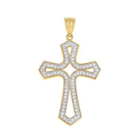 10Kt Cz Charm