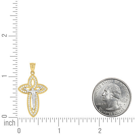 10Kt Cz Charm