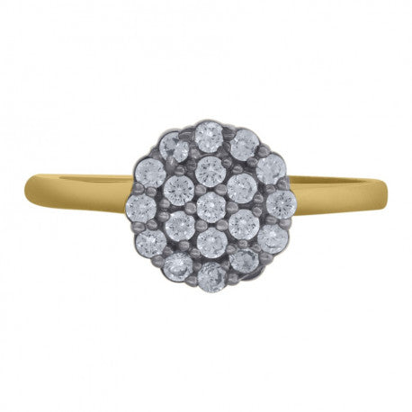 10Kt Cz Ring