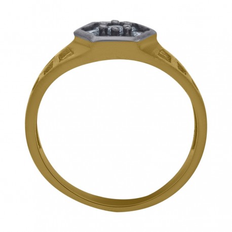 10Kt Cz Ring