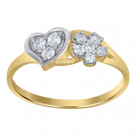 10Kt Cz Ring
