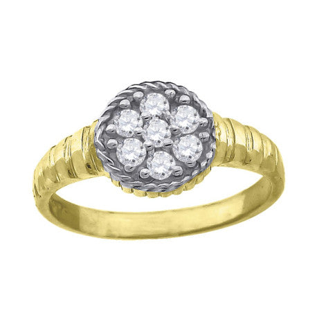 10Kt Cz Ring