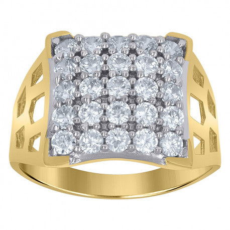 10Kt Cz Ring