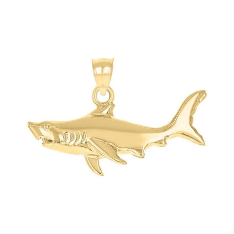 10Kt Fish Charm