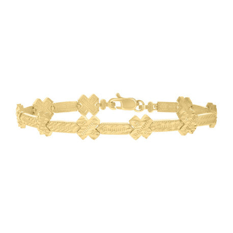 10Kt Gold 7" Bracelet