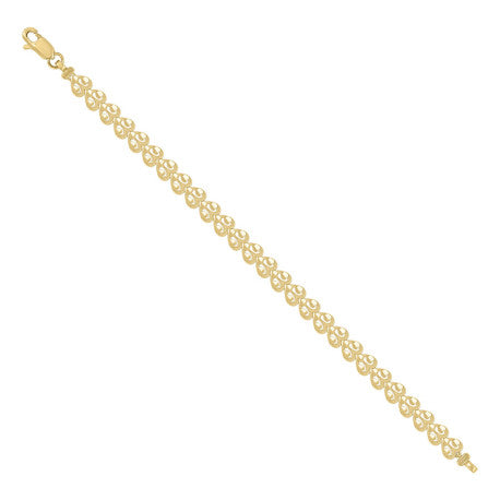 10Kt Gold Bracelet 7"