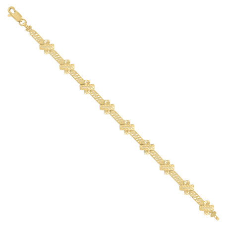 10Kt Gold 7" Bracelet