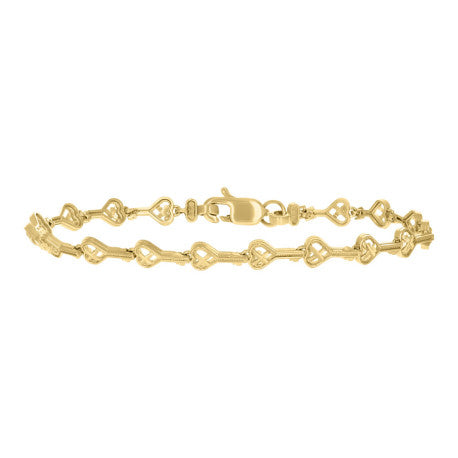 10Kt Gold 7" Bracelet
