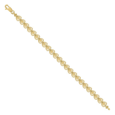 10Kt Gold 7" Bracelet