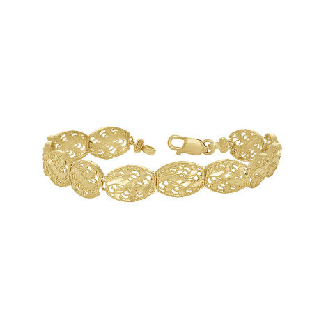 10Kt Gold 7" Bracelet