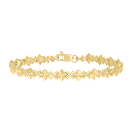 10Kt Gold 7" Bracelet