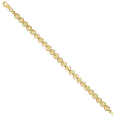10Kt Gold 7" Bracelet
