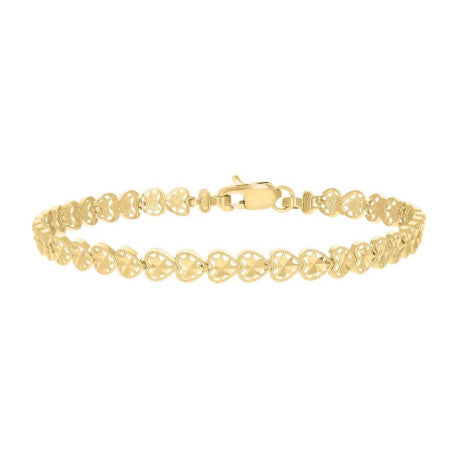 10Kt Gold Bracelet 7"