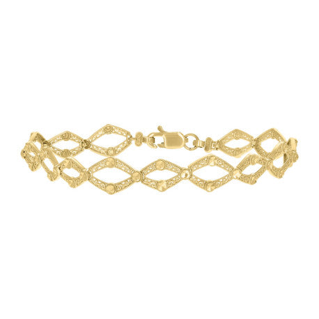 10Kt Gold 8" Bracelet