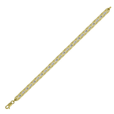10Kt Gold Bracelet 8"