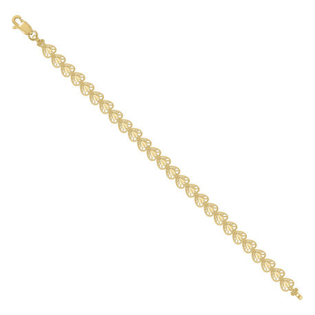 10Kt Gold Bracelet 8"